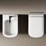 Унітаз підвісний Nic Design Semplice 55х37 см безободковий, з кришкою, Basalto (003699049_005706049)