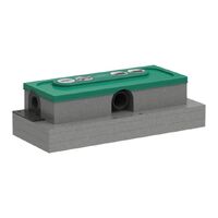 Прихована частина для каналів Hansgrohe uBox universal 40 мм (01000180)