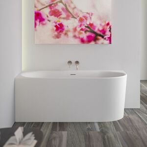 купить Ванна акрилова Knief Fresh XS Right 155x80, правий кут закруглений, щілинний перелив, білий глянсовий (0100-236_0100-091-06S) недорого