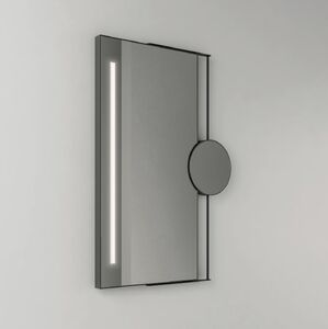 купить Дзеркало Nic Design Ray 70 см, з LED підсвічуванням, brushed bronze (012853065) недорого
