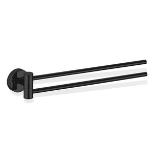 купить Тримач для рушників Decor Walther BA HTH2 BASIC подвійний, black matt (0531160) недорого