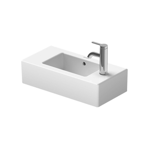 купить Умивальник підвісний Duravit Vero 50х25, змішувач праворуч, білий (0703500008) недорого