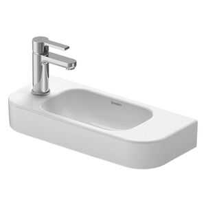 купить Умивальник підвісний Duravit Happy D.2 без отвору для змішувача, 50 х 22 см, білий (0711500000) недорого