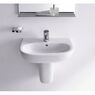 Напівп'єдестал для умивальника Duravit D-Code, білий (08571800002)