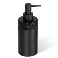 Дозатор рідкого мила Decor Walther ROCKS SSP 17.5x7.5x6.5 cm, Sсhwarz matt/Black matt (0933660)