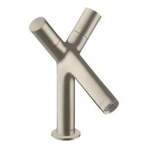 купить Змішувач AXOR Starck 130 Pin для умивальника, Brushed Nicel (10030820) недорого