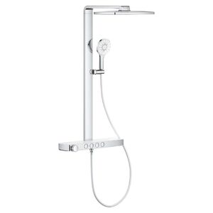 купить Душова система GROHE SPA Rainshower Aqua Pure з термостатом для настінного монтажу, хром (1009620000) недорого