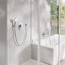 Змішувач для душу Grohe Cubeo одноважільний з перемикачем на 2 положення, хром (1017780000)