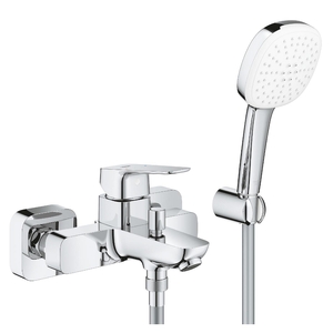купить Змішувач для ванни Grohe Cubeo, одноважільний, з душовим гарнітуром, хром (1018140000) недорого