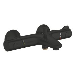 купить Термостат для ванни Grohe Grohtherm 800 чорний матовий (1022032430) недорого