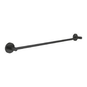 купить Рушникотримувач Grohe Essentials, 654 мм округлий, чорний матовий (1022512430) недорого