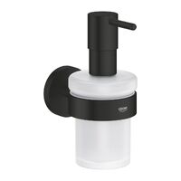 Дозатор рідкого мила Grohe Essentials, чорний матовий (1022572430)