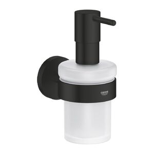купить Дозатор рідкого мила Grohe Essentials, чорний матовий (1022572430) недорого