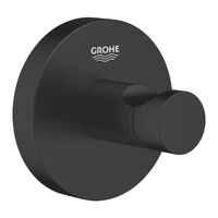 Гачок Grohe Essentials одинарний, чорний матовий (1024602430)