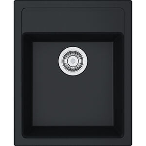 купить Мийка кухонна Franke SID 610-40, накладна, 43x53, тектонайт чорний (114.0497.988) недорого