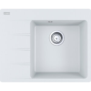 купить Кухонна мийка Franke Centro CNG 611-62 TL, накладна, чаша праворуч, 62х50, граніт білий (114.0630.449) недорого