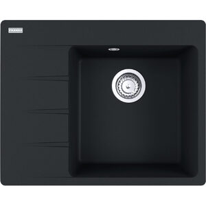 купить Кухонна мийка Franke Centro CNG 611-62 TL, накладна, чаша праворуч, 62х50, граніт чорний матовий (114.0630.450) недорого