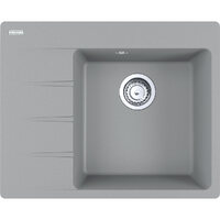 Кухонна мийка Franke Centro CNG 611-62 TL, накладна, крило зліва, 62х50, граніт сірий камінь (114.0630.453)