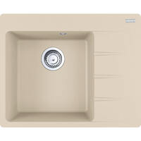 Кухонна мийка Franke Centro CNG 611-62 TL, накладна, крило праворуч, 62х50, граніт бежевий (114.0630.459)
