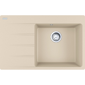 купить Кухонна мийка Franke Centro CNG 611-78 TL, накладна, крило ліворуч, 78х50, граніт бежевий (114.0630.467) недорого