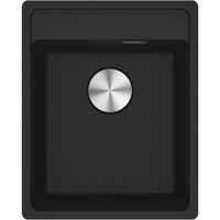 Кухонна мийка Franke MRG 610-37 TL, накладна, 41х51, граніт чорний матовий (114.0668.864)