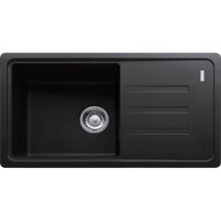 Кухонна мийка Franke BSG 611-78, накладна, зворотна, вентиль + сифон, 78x43, 5 чорний матовий (114.0691.534)