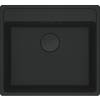 Кухонне миття Franke MRG 610-52 TL Black Edition, накладне, 56x51, граніт чорний матовий (114.0699.231)