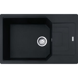 купить Кухонна мийка Franke UBG 611-78 XL, накладна, оборотна, 78x50, граніт чорний матовий (114.0701.803) недорого