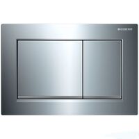 Кнопка змиву Geberit Omega30, хром глянець/матовий хром (115.080.KH.1)
