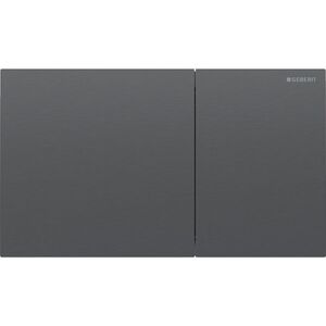 купить Змивна клавіша Geberit Sigma70, легко чиститься, чорний хром/матовий (115.622.QD.1) недорого