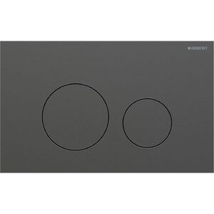 купить Клавіша змиву Geberit Sigma40 Round, подвійний змив, нерж.сталь, чорний хром матовий (115.628.QD.1) недорого