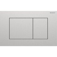 Клавіша змиву Geberit Sigma40 Square, нерж.сталь матова (115.629.FW.1)