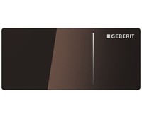 Geberit 115.630.SQ.1 дистанционная клавиша type 70 стекло каштановое
