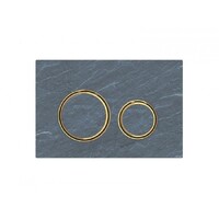 Кнопка змиву Geberit Sigma21, сланець Mustang/латунь (115.652.JM.1)