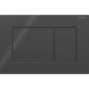 купить Клавіша змиву Geberit Sigma01 Square, подвійний змив, чорний, пластик (115.660.DW.1) недорого