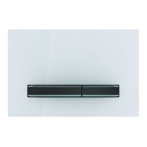 купить Кнопка змиву Geberit Sigma50, бiлий/чорний хром (115.671.11.2) недорого