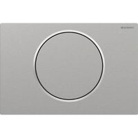 Клавіша змиву Geberit Sigma 10, нержавіюча сталь матова/полірована/матова (115.758.SN.5)