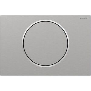 купить Клавіша змиву Geberit Sigma 10, нержавіюча сталь матова/полірована/матова (115.758.SN.5) недорого