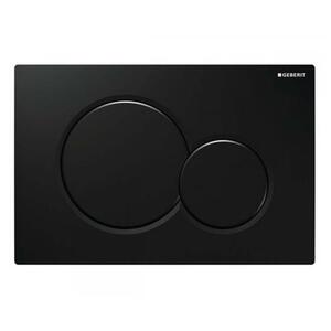 купить Кнопка змиву Geberit Sigma01, чорний RAL 9005 (115.770.DW.5) недорого