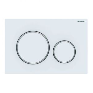купить Кнопка змиву Geberit Sigma20, білий/матовий хром (115.882.JT.1) недорого