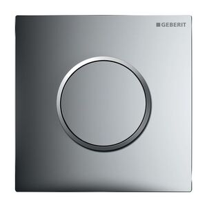 купить Кнопка для пісуару Geberit Sigma 10, світлий хром/матовий, хром/світлий хром (116.015.KH.1) недорого