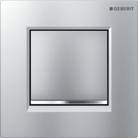 Система пневматичного керування змивом уринала Geberit Sigma 30, легко чиститься, матовый/глянцевий хром (116.017.JQ.1)