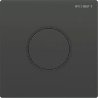 Привід для змиву пісуару Geberit Hy Touch ІЧ живлення від батарей, захисна панель, тип 10, чорний (116.035.DW.1)