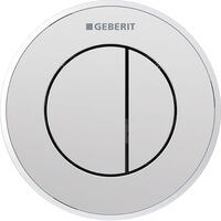 Механізм дистанційного змиву Geberit, тип10, пневматичний, для подвійного змиву, прихованого монтажу, хром (116.055.KH.1)