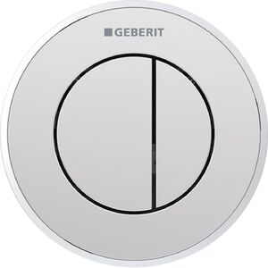 купить Механізм дистанційного змиву Geberit, тип10, пневматичний, для подвійного змиву, прихованого монтажу, хром (116.055.KH.1) недорого