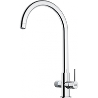 Змішувач для кухні Franke Lina J Clear Water, поворотний вилив, підведення питної води, хром (120.0730.806)