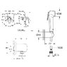 Grohe 121645 Bau Flow Набор гигиенического душа скрытого монтажа