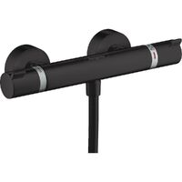 Термостат для душу Hansgrohe Ecostat, чорний матовий (13116670)