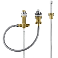 Hansgrohe 13439180 Скрытая часть для смесителя на край ванны на 3 отв.