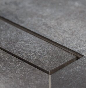 купить трап для піддона душового Pestan 13701233tile канал без рамки Frameless Line 85 см під плитку довжина 850 мм недорого